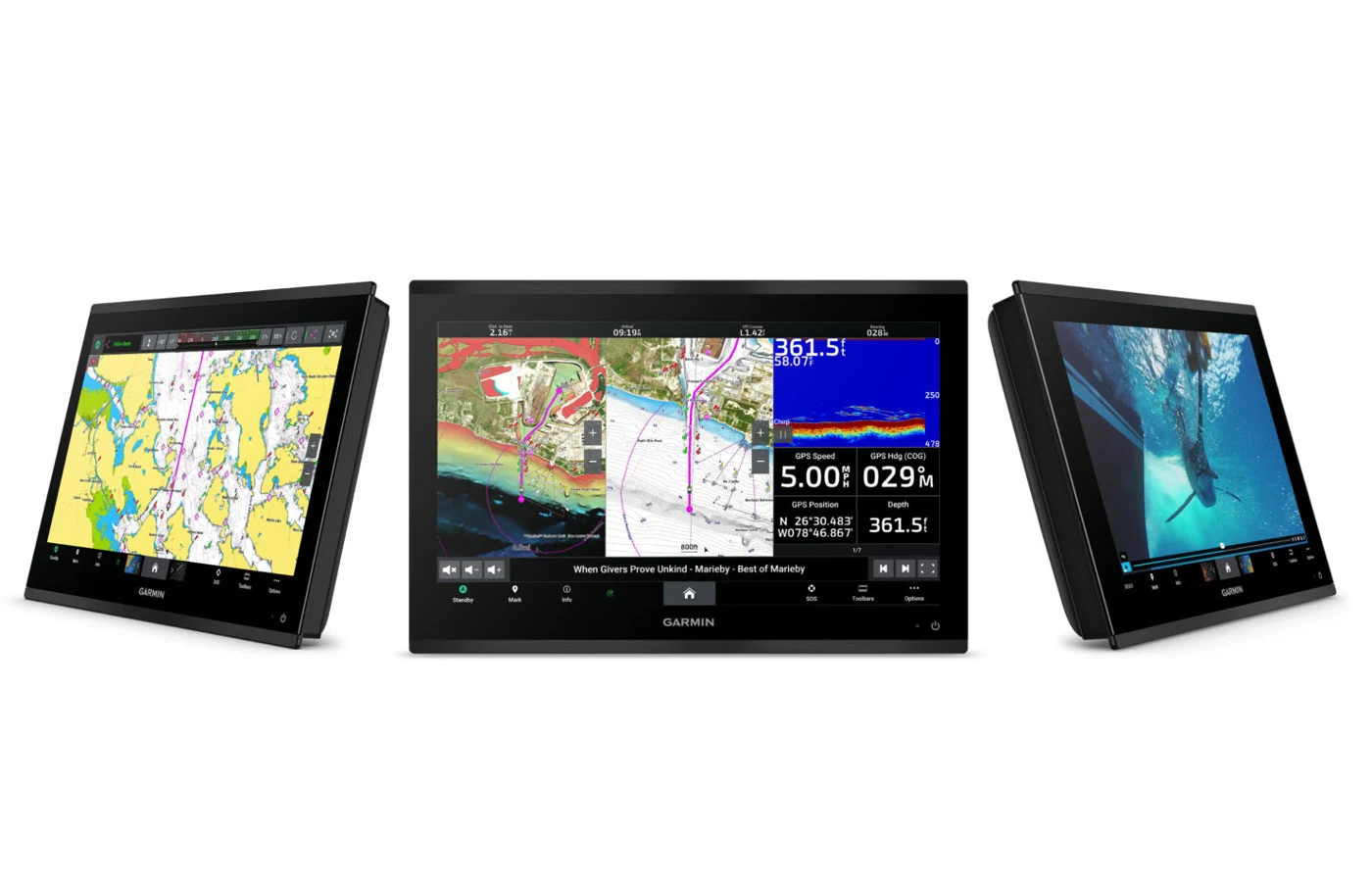 Garmin GPSMAP 9000 系列 · 海图与航行信息显示终端