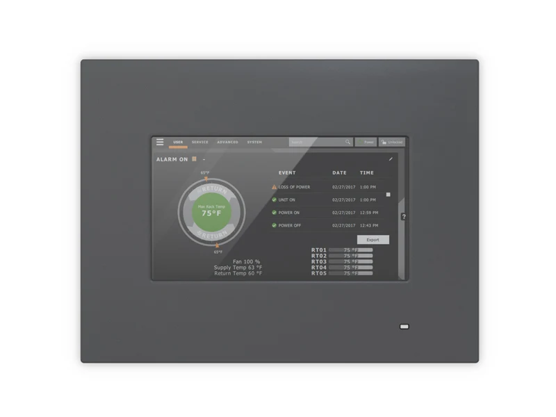 Vertiv Liebert iCOM · 精密空调控制屏