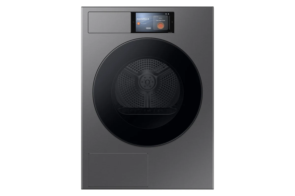 Samsung Bespoke AI dryer · 烘干机操作屏