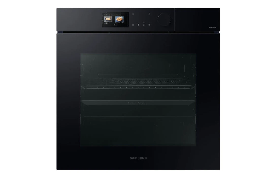 Samsung Bespoke Series 7 oven · 烤箱控制屏