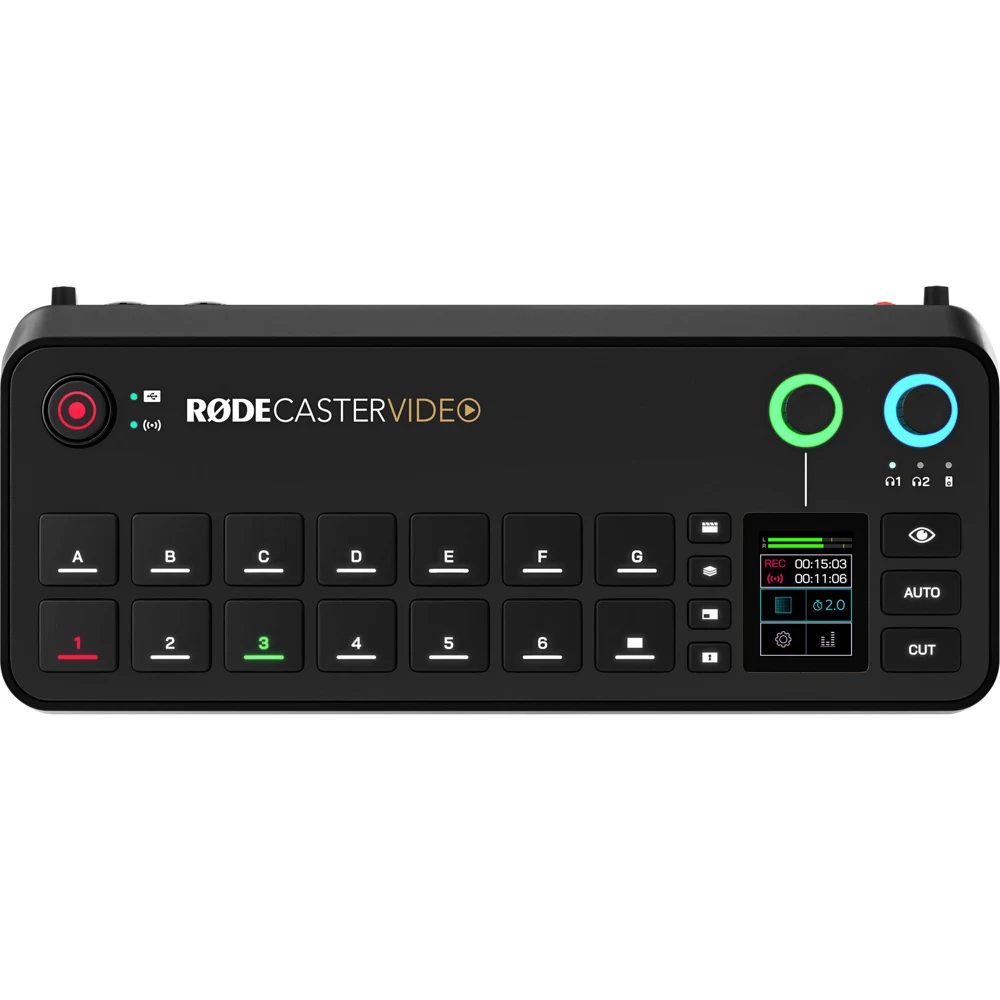 RØDECaster Video · 直播控制台